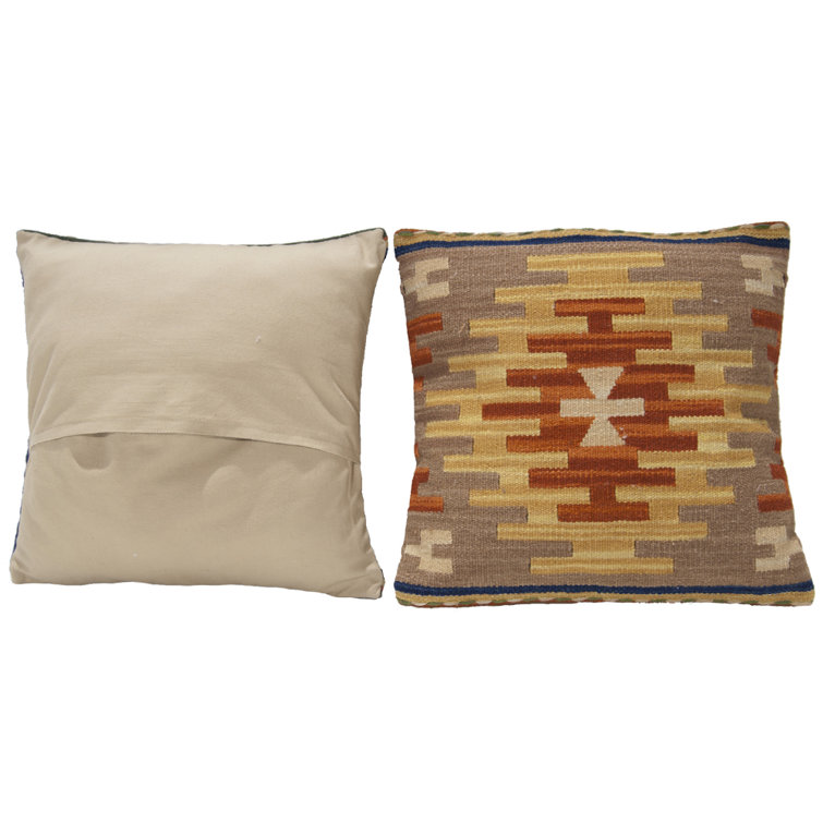 Gracie Oaks Guelph Hand Loomed Cotton Brown/Beige Rug Wayfair.co.uk